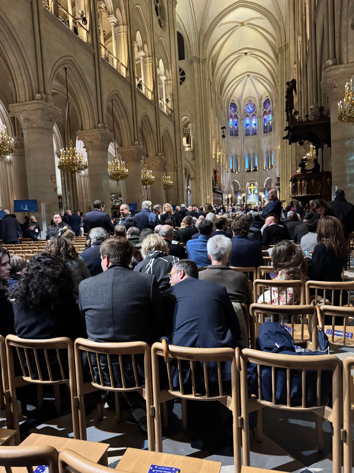 Inauguration Notre-Dame de Paris